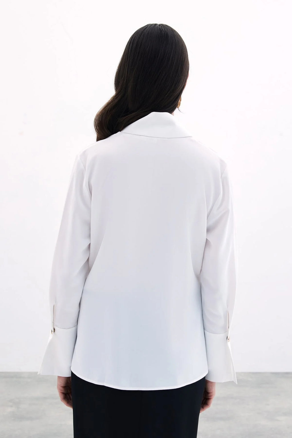 Çıt Çıt Detaylı Gömlek Ekru 2010