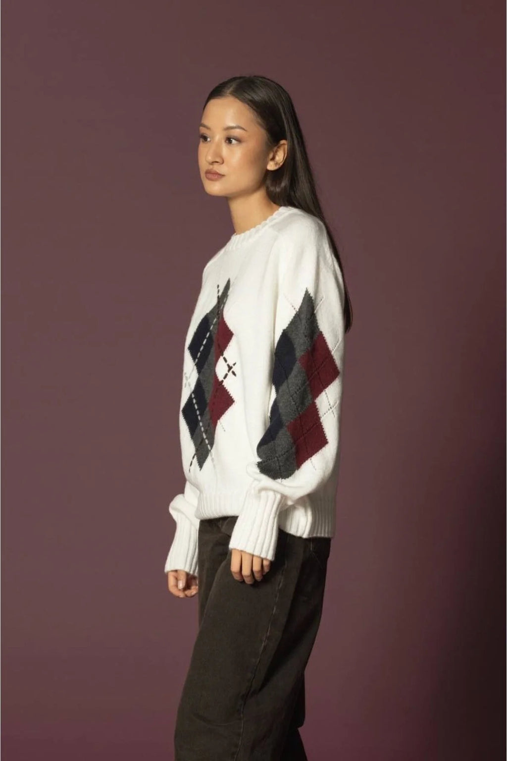 Baklava Desen Triko Kazak 4628