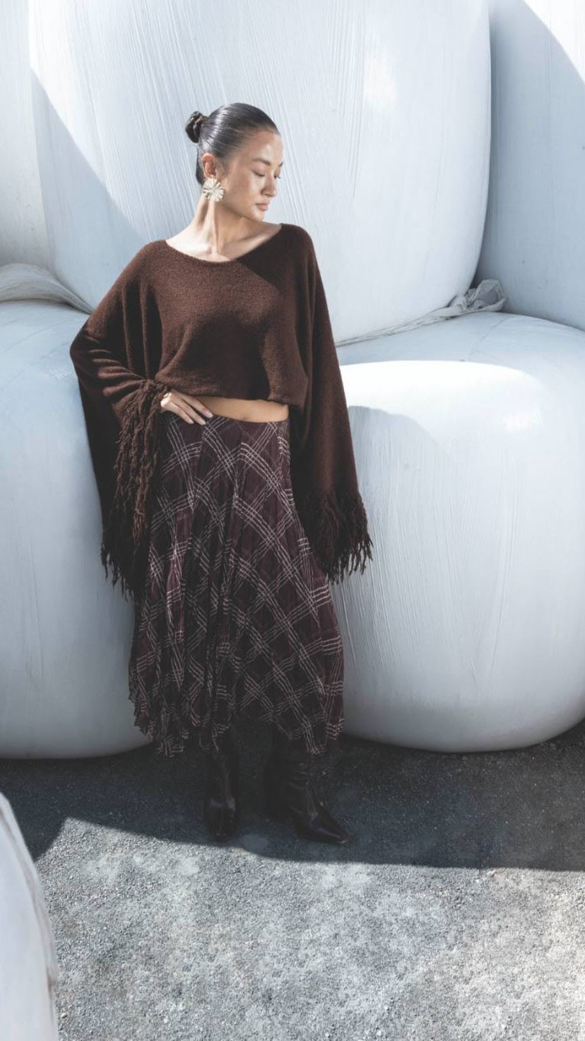 Asimetrik Kesim Etek 9537