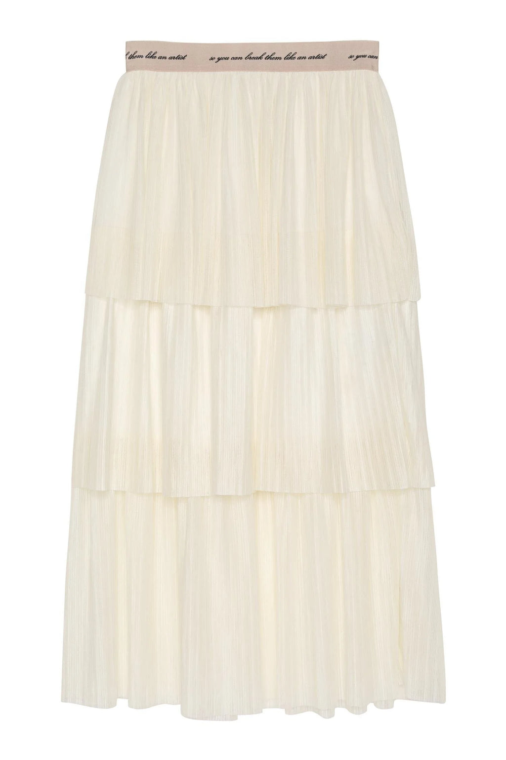 Lastik Detaylı Etek 0032