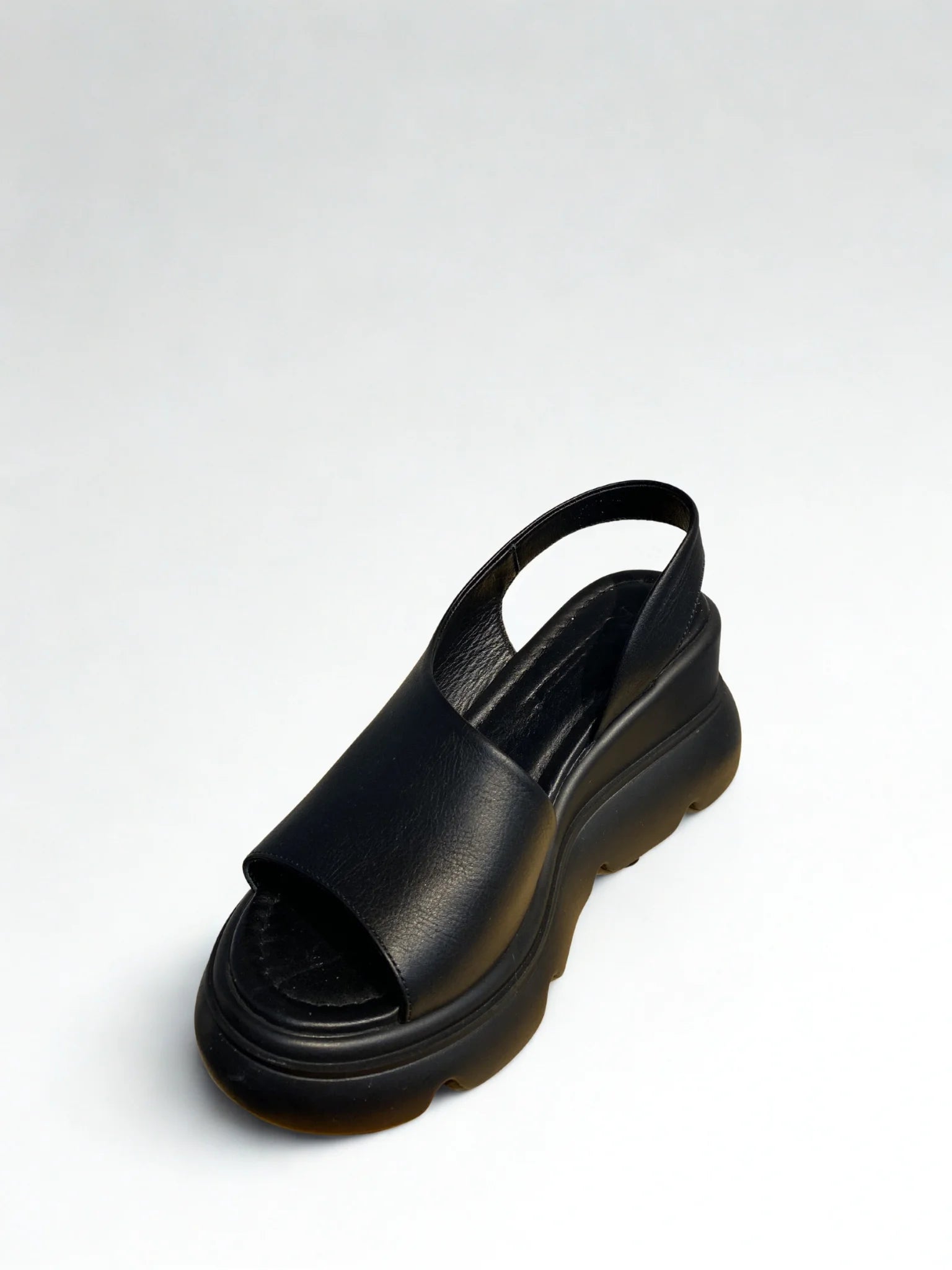 Hakiki Deri Topuklu Sandalet 2042